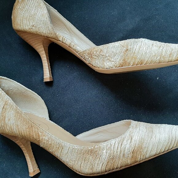 Woman's Evening Shoes Size 36 - Picture 3 of 6